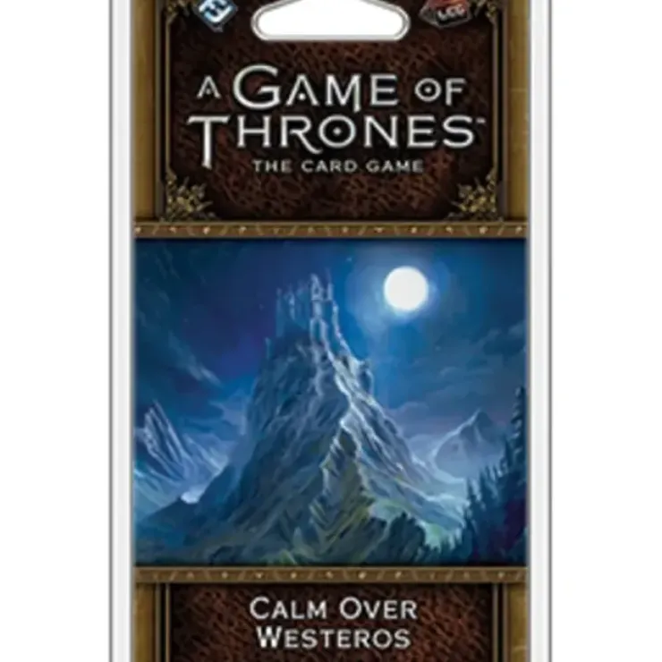 Cards>A Game of Thrones LCG: 2nd Edition - Calm Over Westeros Chapter Pack - Your Source for Gaming Essentials