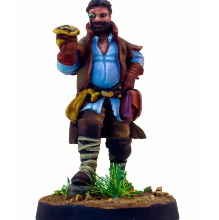 Ally: Keldan - Unpainted 32mm Scale Freeblades Metal Figure - Your Source for Gaming Essentials* Tabletop Miniatures