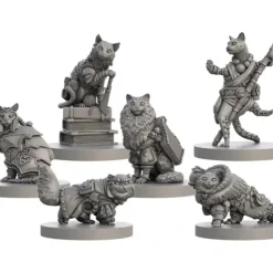 Board Games>Animal Adventures: Cats & Catacombs Questing Tooth & Claw Volume 2 (6 Figures) - Your Source for Gaming Essentials