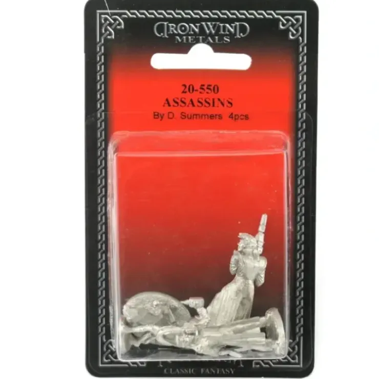 Assassins (4) #20-550 Shadowrun RPG Metal Ral Partha Figure - Your Source for Gaming Essentials* Tabletop Miniatures