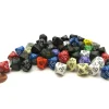 Dice>Bag of 50 Assorted Loose Opaque Polyhedral 16mm Tens D10 Dice - Your Source for Gaming Essentials