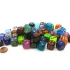 Dice>Bag of 50 Assorted Loose Signature 16mm D6 Dice - Your Source for Gaming Essentials