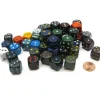 Dice>Bag Of 50 Assorted Loose Speckled 16mm D6 Chessex Dice with Pips - Your Source for Gaming Essentials