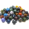 Dice>Bag Of 50 Assorted Loose Speckled Polyhedral 19mm D20 Chessex Dice - Your Source for Gaming Essentials