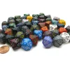 Dice>Bag of 50 Assorted Loose Speckled Polyhedral 16mm Tens D10 Dice - Your Source for Gaming Essentials