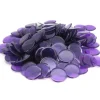 Board Games>Bag of 250 Plastic 19mm Round Sorting Chip Gaming Accessory - Purple - Your Source for Gaming Essentials