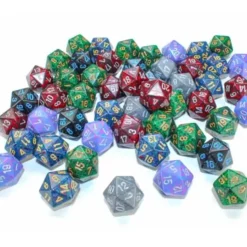 Dice>Bag of 50 Speckled Menagerie #3 - D20 Chessex Dice - Your Source for Gaming Essentials