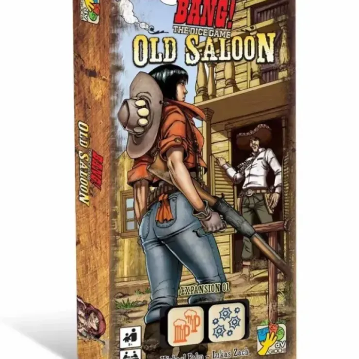 Dice>Bang! The Dice Game - Old Saloon Expansion - Your Source for Gaming Essentials