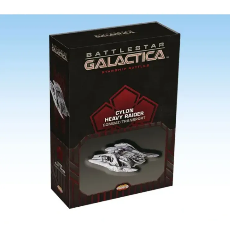 Board Games>Battlestar Galactica Starship Battles, Spaceship - Cylon Heavy Raider (Combat) - Your Source for Gaming Essentials