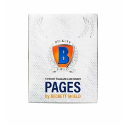 Cards>Beckett Shield Clear 9-Pocket Binder Pages (100) - Your Source for Gaming Essentials