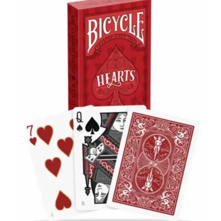 Cards>Bicycle Hearts Playing Cards Deck - Your Source for Gaming Essentials
