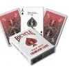 Cards>Bicycle MetalLuxe Crimson Red Luxe Standard Index Metal Stamped Playing Cards - Your Source for Gaming Essentials