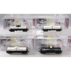 Broadway Limited 6127 HO ACF Type 6,000-Gallon Tank Car Set B (Pack of 4) - Your Source for Gaming Essentials