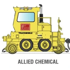 Broadway Limited 6041 HO Allied Chemical Co. Trackmobile Industrial Switcher - Your Source for Gaming Essentials