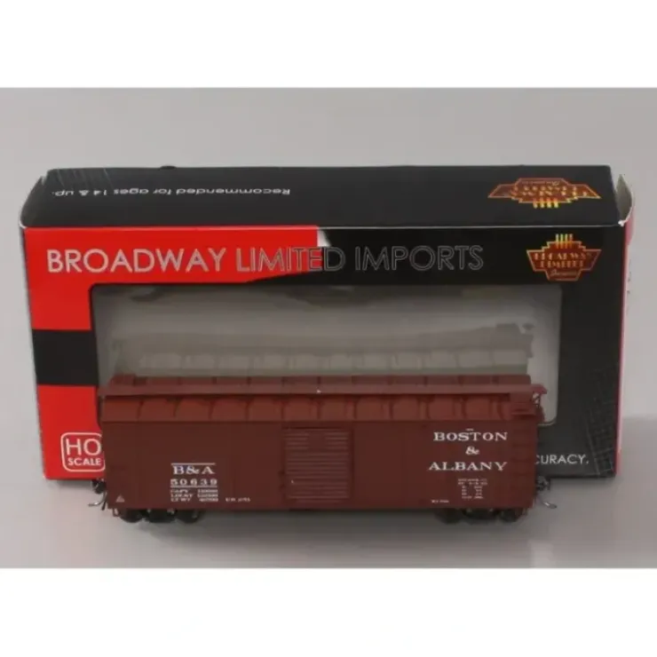 Broadway Limited 1761 HO Boston & Albany 486 40' Steel Boxcar #50639 - Your Source for Gaming Essentials
