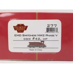 Broadway Limited 277 HO Chicago Great Western Diesel EMD NW2 Phase V #42 - Your Source for Gaming Essentials