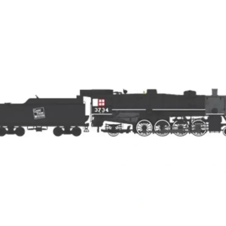 Broadway Limited 2907 HO Grand Trunk Western USRA Light 2-8-2 Mikado #461 - Your Source for Gaming Essentials