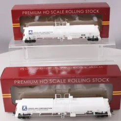 Broadway Limited 6105 HO Liquid Air Corporation Cryogenic Tank Car (Pack of 2) - Your Source for Gaming Essentials