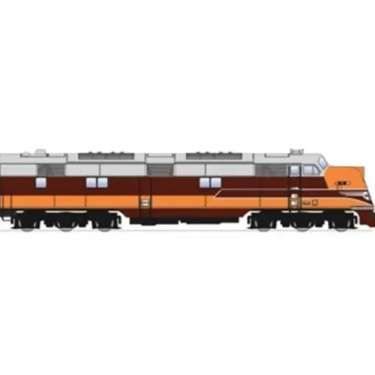 Broadway Limited 3281 HO Milwaukee Road EMD E6A Dual Headlight #15B - Your Source for Gaming Essentials
