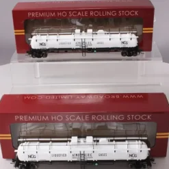 Broadway Limited 6106 HO NCG High-Capacity Cryogenic Tank Car (Pack of 2) - Your Source for Gaming Essentials