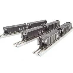Broadway Limited 1792 HO New York Central Class H2a 3-Bay Hopper (6) - Your Source for Gaming Essentials