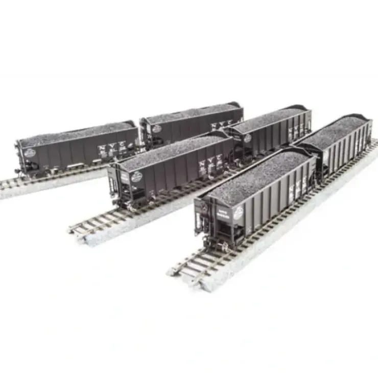 Broadway Limited 1792 HO New York Central Class H2a 3-Bay Hopper (6) - Your Source for Gaming Essentials