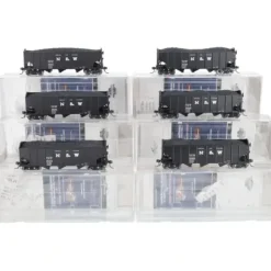 Broadway Limited 1724 HO Norfolk & Western Class H2a 3-Bay Hoppers (Set of 6) - Your Source for Gaming Essentials