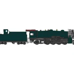 Broadway Limited 4047 HO Painted, Unlettered Class L1s 2-8-2 Postwar Version - Your Source for Gaming Essentials
