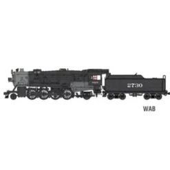 Broadway Limited 2895 HO Wabash USRA Heavy 2-8-2 Mikado Steam Locomotive #2742 - Your Source for Gaming Essentials