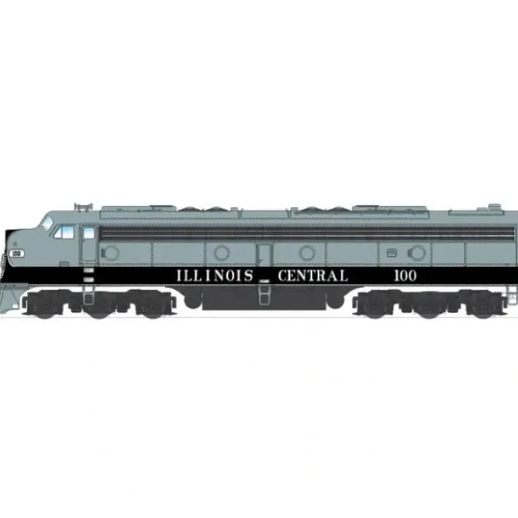Broadway Limited 3247 N Illinois Central EMD E8A Paragon2 #100 - Your Source for Gaming Essentials