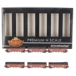 Broadway Limited 3193 N MKT ARA 70-Ton 4-Bay Hopper w/Load Set A (Pack of 6) - Your Source for Gaming Essentials