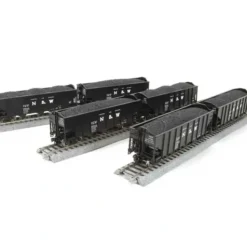 Broadway Limited 3110 N N&W Class H2A 3-Bay Hopper w/Load Set A (Pack of 6) - Your Source for Gaming Essentials