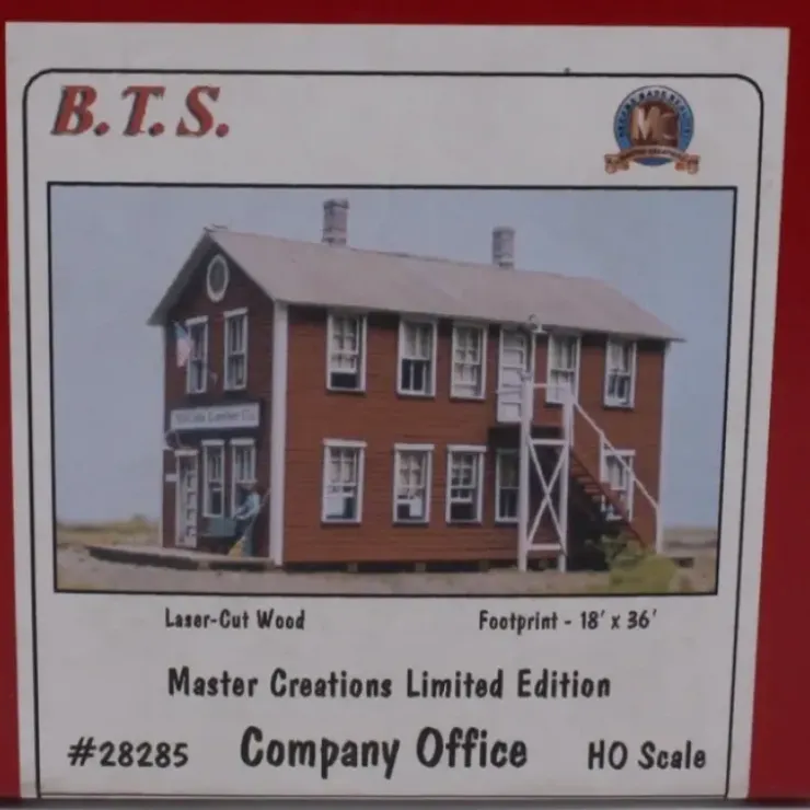 BTS 28285 HO McCabe Lumber Co. Company Office Model Building Kit MT/Box - Your Source for Gaming Essentials