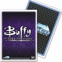 Cards>Buffy the Vampire Slayer Buffy Crest 100 Standard Size Card Sleeves - Your Source for Gaming Essentials