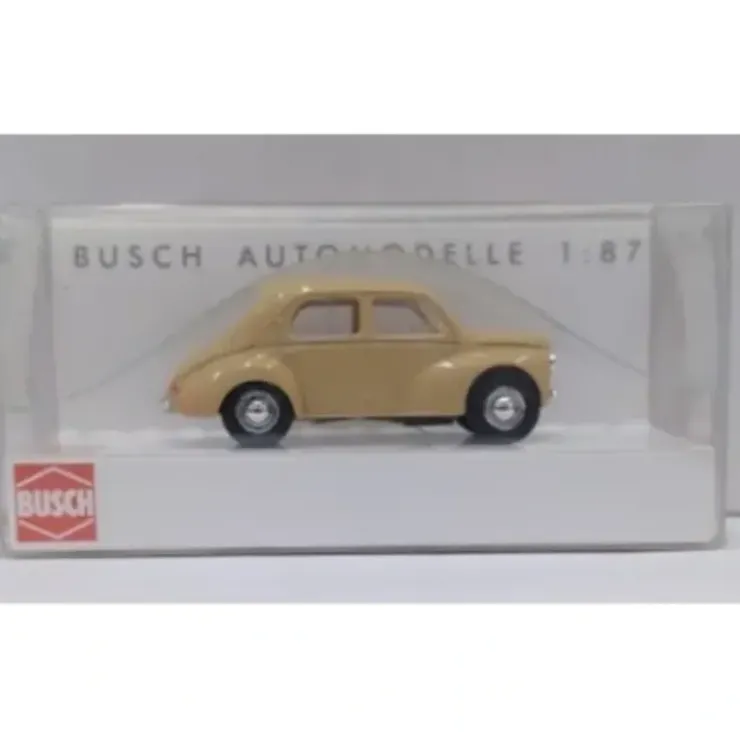 Busch 46500 HO Crme 1958 Gray Renault 4 CV Limousine - Your Source for Gaming Essentials