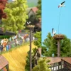 Busch 5481 HO Flying Stork With Nest Motor & Young Stork Kit - Your Source for Gaming Essentials