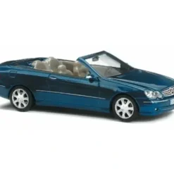 Busch 49405 HO 1:87 Mercedes-Benz CLK Cabriolet 2003 Blue - Your Source for Gaming Essentials