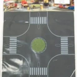 Busch 1101 HO Scale Asphalt Road 4-Way Roundabout - Your Source for Gaming Essentials