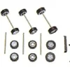 Busch 49950 HO Sport Tire with Axle Set Includes 3 Pair of Tires - Your Source for Gaming Essentials
