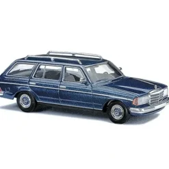 Busch 46805 Merc W 123 T-Modelll 1977 Blue - Your Source for Gaming Essentials