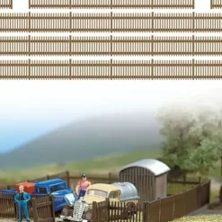 Busch 6007 Picket fence w/4 gates - Your Source for Gaming Essentials