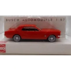 Busch 47550 1:87 Red Ford Mustang 1964 - Your Source for Gaming Essentials