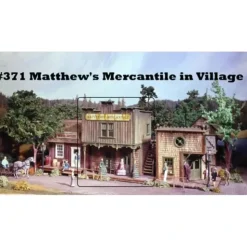 Campbell Scale Models 371 HO Matthews' Mercantile Kit - Your Source for Gaming Essentials