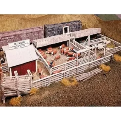 Campbell Scale Models 400 HO M E Nelson Livestock Company Building Kit - Your Source for Gaming Essentials
