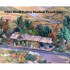 Campbell Scale Models 367-1095 HO Skull Valley Station Building Kit - Your Source for Gaming Essentials