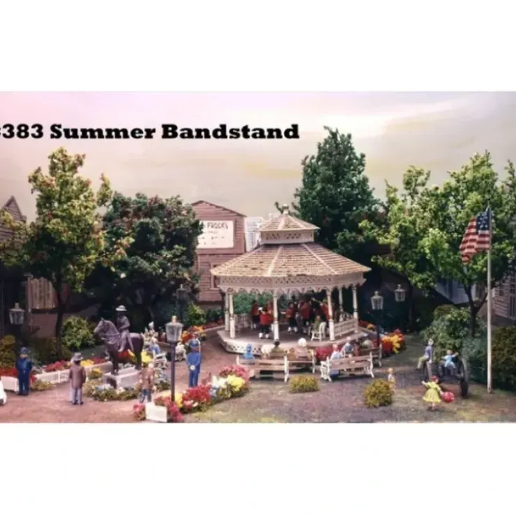 Campbell Scale Models 383 HO Summer Bandstand Kit - Your Source for Gaming Essentials