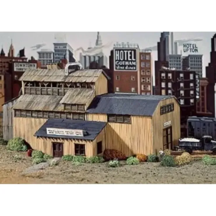 Campbell Scale Models 399 HO Talc Plant Building Kit - Your Source for Gaming Essentials