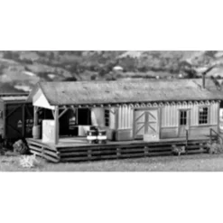 Campbell Scale Models 361-495 HO Wayside Freight Station Wood Building Kit - Your Source for Gaming Essentials