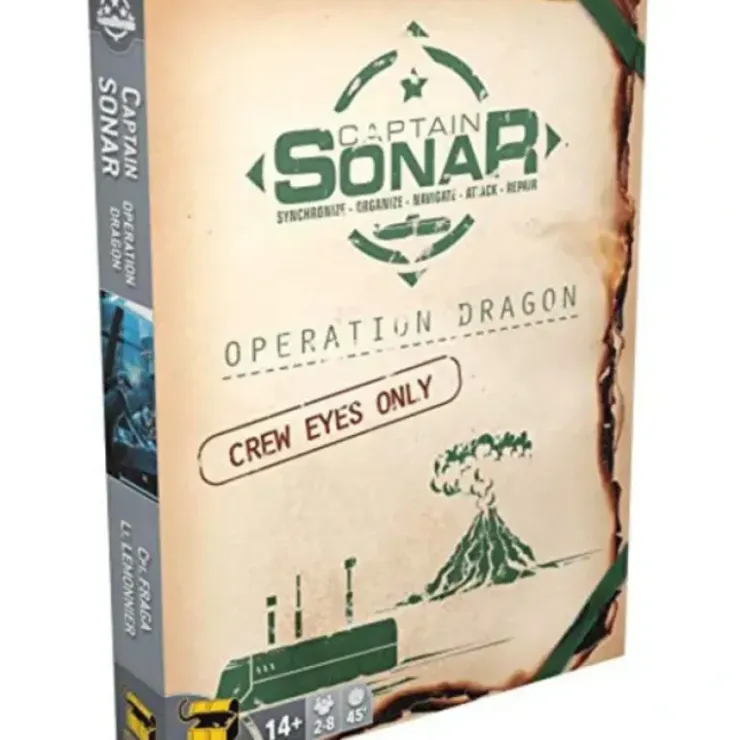 Board Games>Captain Sonar Operation Dragon Campaign - Board Game Expansion - Your Source for Gaming Essentials