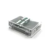 Dice>Case of 2 Large 19mm Transparent Non-Precision Dice - Green with White Pips - Your Source for Gaming Essentials